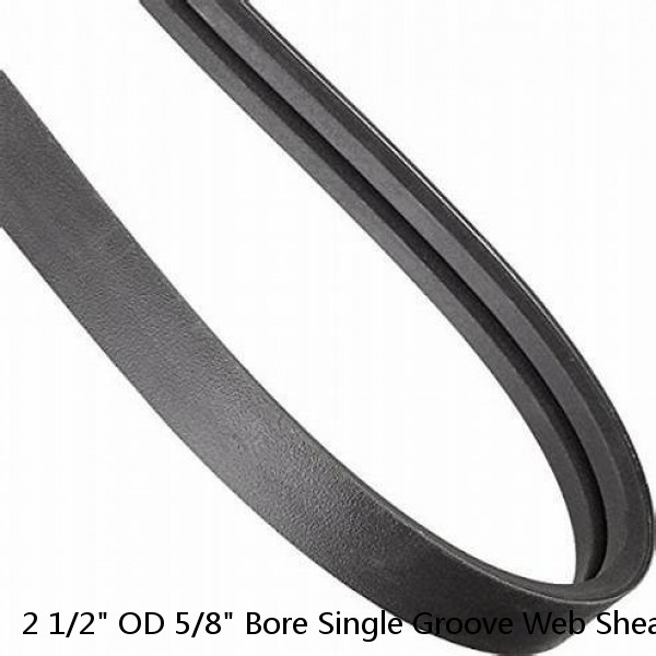 2 1/2" OD 5/8" Bore Single Groove Web Sheaves For V Belt Arbor Pulley Table Saw