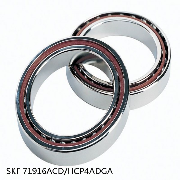 71916ACD/HCP4ADGA SKF Super Precision,Super Precision Bearings,Super Precision Angular Contact,71900 Series,25 Degree Contact Angle