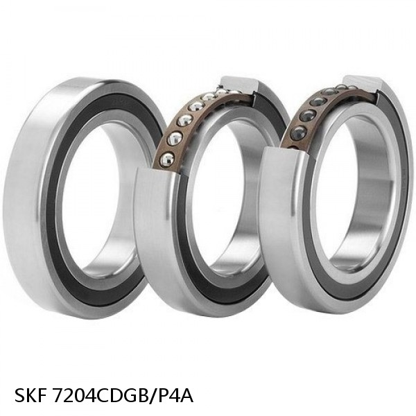 7204CDGB/P4A SKF Super Precision,Super Precision Bearings,Super Precision Angular Contact,7200 Series,15 Degree Contact Angle