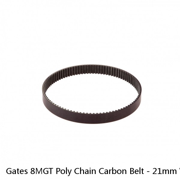 Gates 8MGT Poly Chain Carbon Belt - 21mm Width - 8mm Pitch - Choose Your Length 