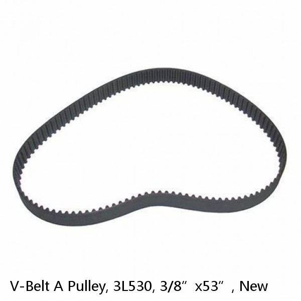 V-Belt A Pulley, 3L530, 3/8”x53”, New