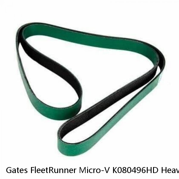 Gates FleetRunner Micro-V K080496HD Heavy Duty Belt 1 3/32" X 50 1/8"